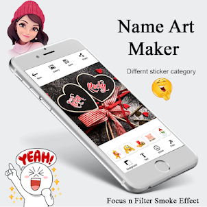 Name Art Maker Smoke Effects