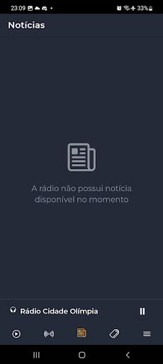 Rádio Cidade Olímpia Screen 2