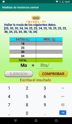 Medidas de Tendencia Central