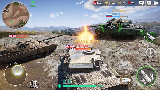 Tank Warfare: PvP Battle Game Mod Apk 3
