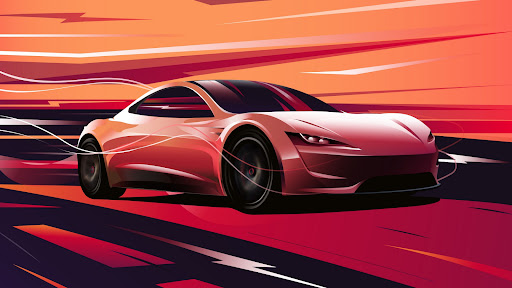 Tesla Roadster Screen 3