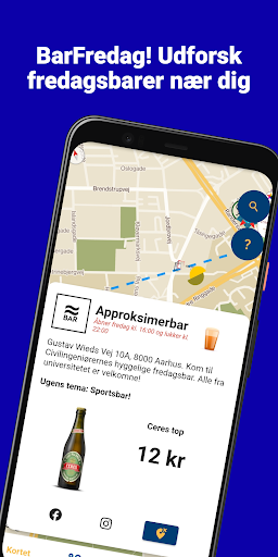 Android application Bar'Fredag screenshort