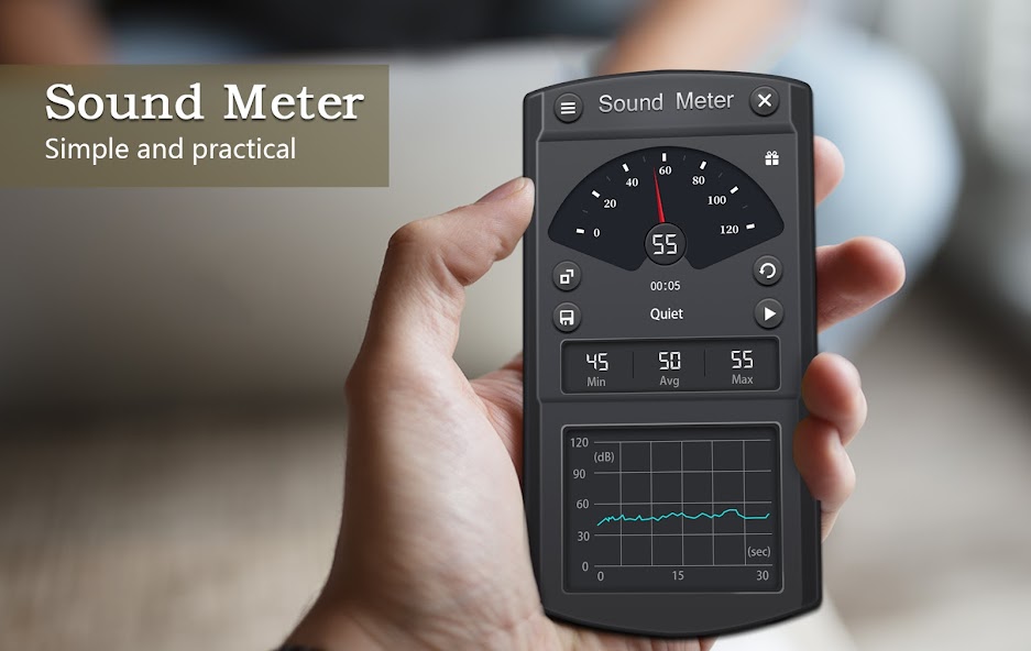 Sound Meter - Decibel Meter 2.6.19 APK + Mod (Unlocked / Pro) for Android
