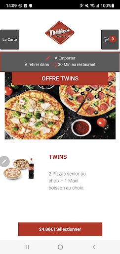 DELICES PIZZA VERNON Screen 3