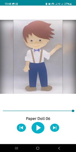DIY Paper Doll Craft Screen 3