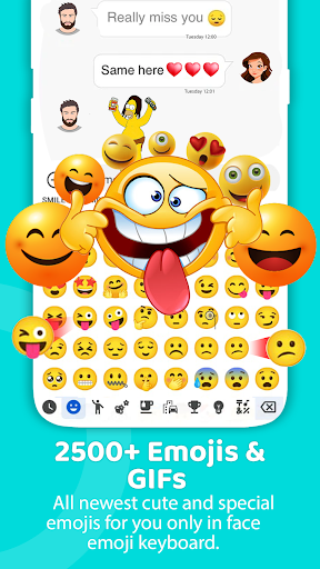 Android application DIY & Emoji Keyboard Lite 2023 screenshort