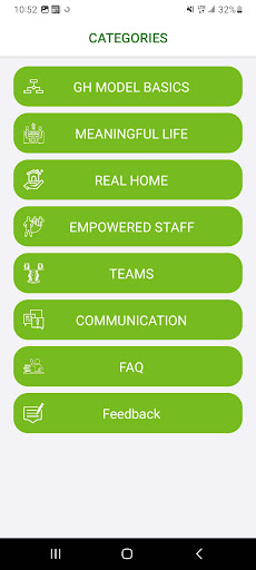 Android application Greenhouse screenshort