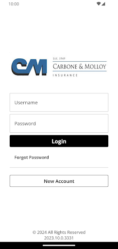 Android application Carbone & Molloy Insurance screenshort