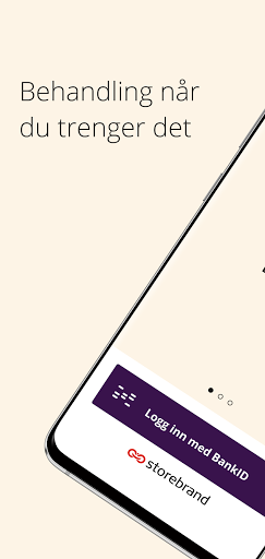 Android application Storebrand Bli Frisk screenshort