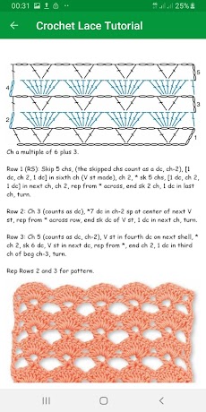 Crochet Patterns Lace Tutorialのおすすめ画像5