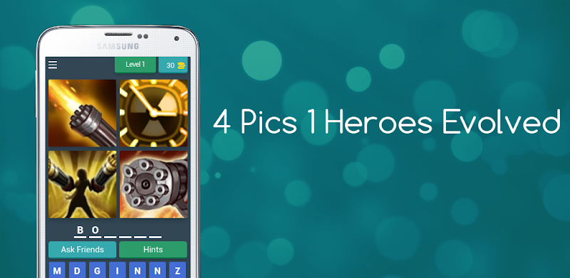 4 Pics 1 Heroes Evolved