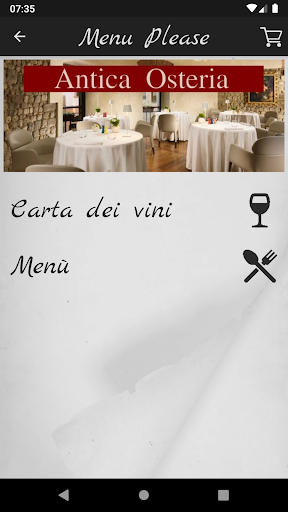 Menu Please Screen 2