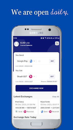 Cashvejo - Money Exchange App Screen 2