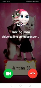 Video call From Tom & Angela cat lovely (prank)