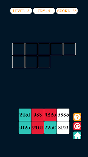 Memory Games Screen 2