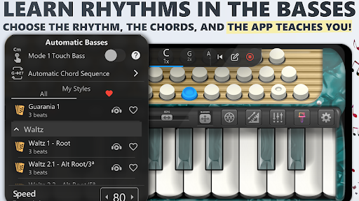 Accordion Piano Cassoto Game - Music & Audio - apps