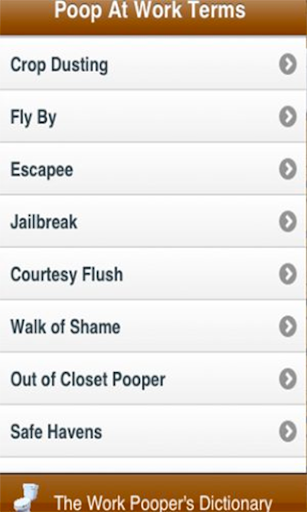 Android application Poop At Work screenshort