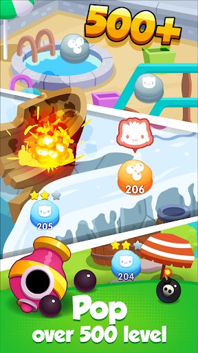 Cat poptime: Bubble Story Screen 3