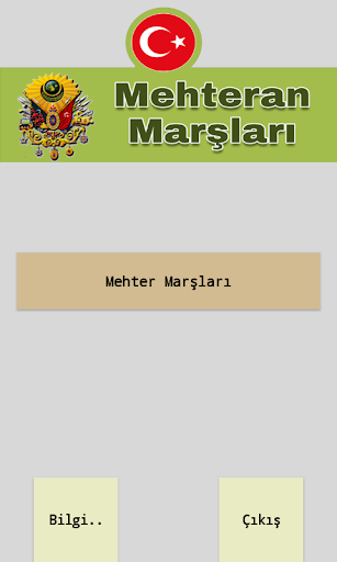 Android application Mehteran Marşları screenshort