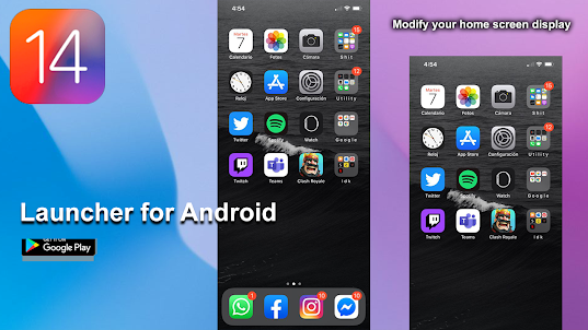 iPhone 14 Launcher for Android