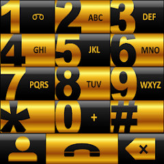 THEME CHESS GOLD EXDIALER MOD