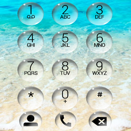 THEME WATER DROPS EXDIALER