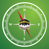 Qibla compass icon
