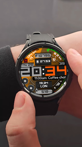 Digital Watch Face CRC079 Screen 2