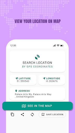 Easy GPS - Share My Location Screen 3