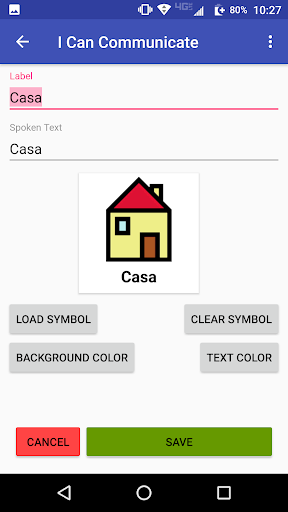 I Can Communicate! AAC Screen 2