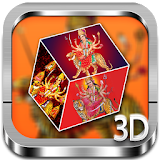 Ambe Maa 3D Cube Livewallpaper icon
