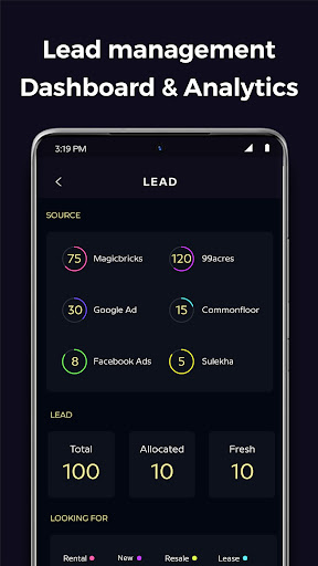 Habytat CRM:Real Estate Agents Screen 3