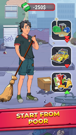 Game screenshot Rich Inc. Idle Life Simulator mod apk