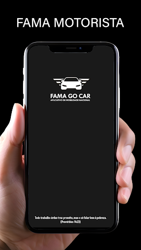 Android application Fama Go Car - Motorista screenshort