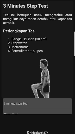 Panduan Tes Fisik Olahraga Screen 2