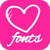 icono Fuentes de amor para FlipFont
