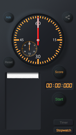 Android application Timer & Chrono Stopwatch Score screenshort