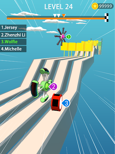 Wheels Run 3D  screenshots 1