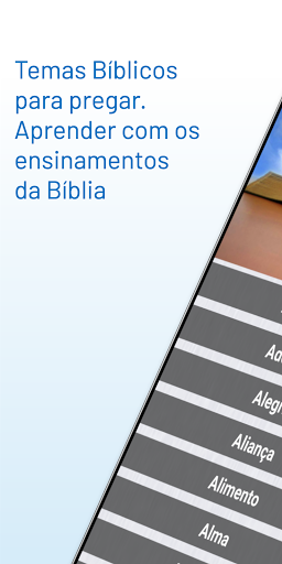 Android application Temas Bíblicos para Pregar screenshort