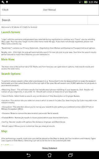 SC Works Screen 2