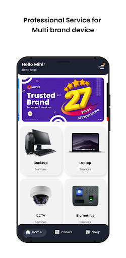 Servizz Screen 2
