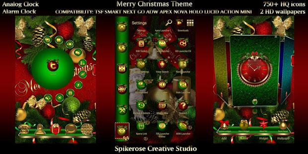 Merry Christmas theme banner
