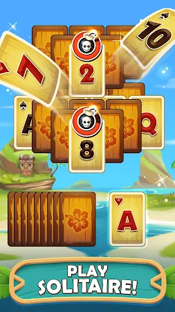 Game screenshot Tiki Solitaire TriPeaks mod apk