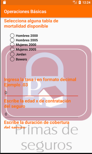 Calculadora Actuarial de Conmutados