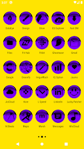 Purple Icon Pack Style 1