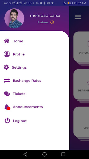 Yekpay Screen 3