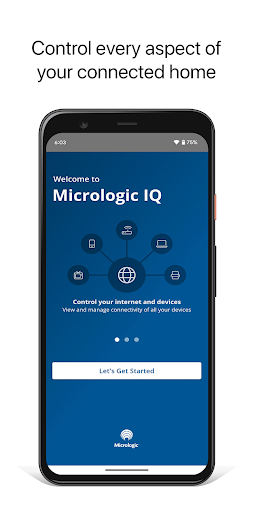Android application Micrologic IQ screenshort