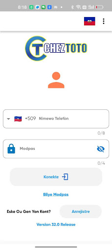 Android application CHEZ TOTO screenshort