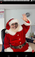 screenshot of Santa Claus Photo Stickers