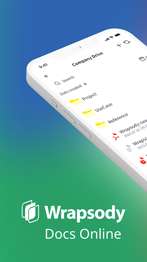 Android application Wrapsody Docs Online screenshort